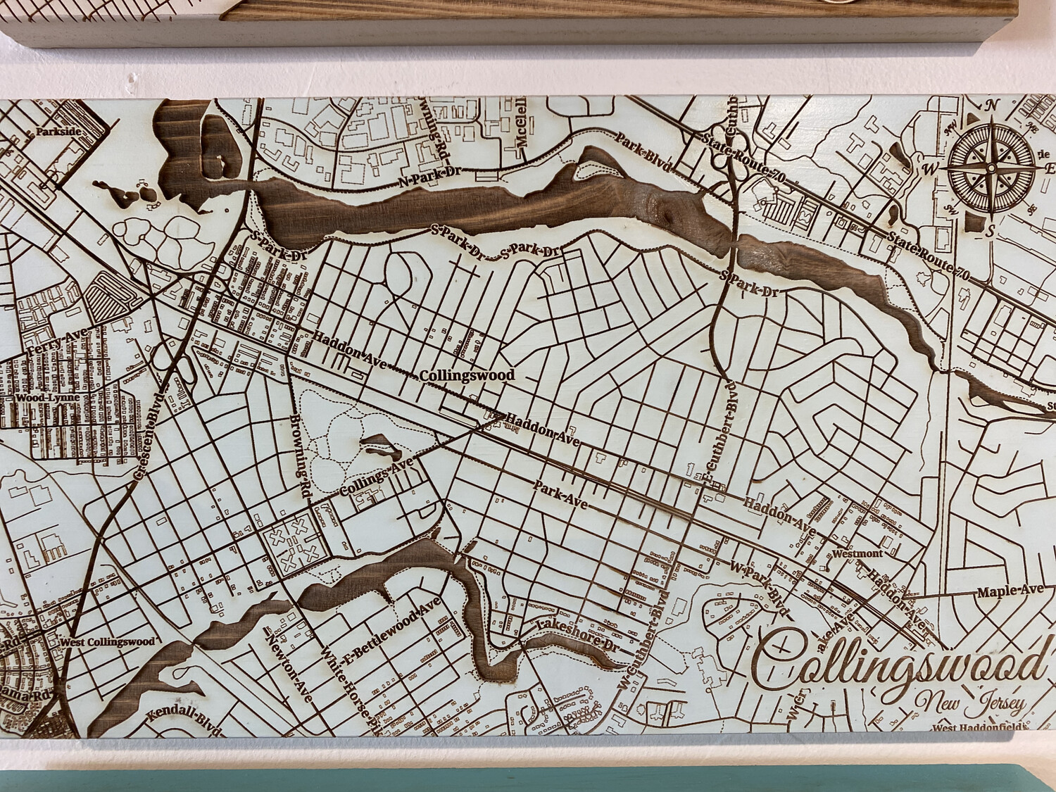 C&#39;Wood seaglass 7x12