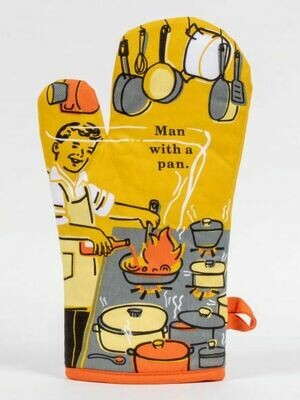 Man With Pan Mitt