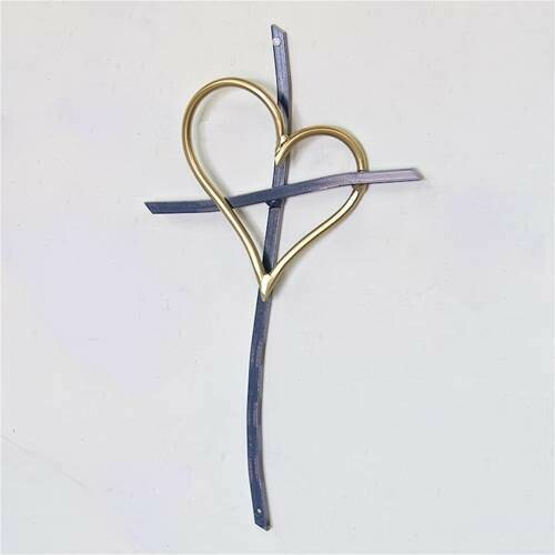 Promise Cross Gold Heart Promise Cross Gold Heart