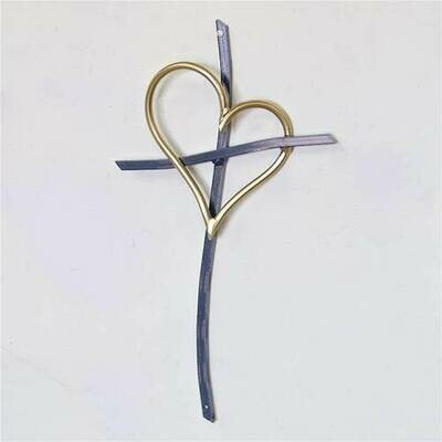 Promise Cross Gold Heart Promise Cross Gold Heart