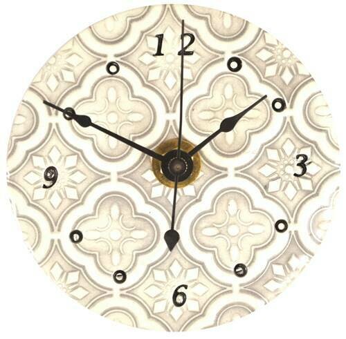 Embossed Taupe Cloquette