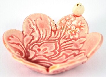 Blush Mini Bird Bowl