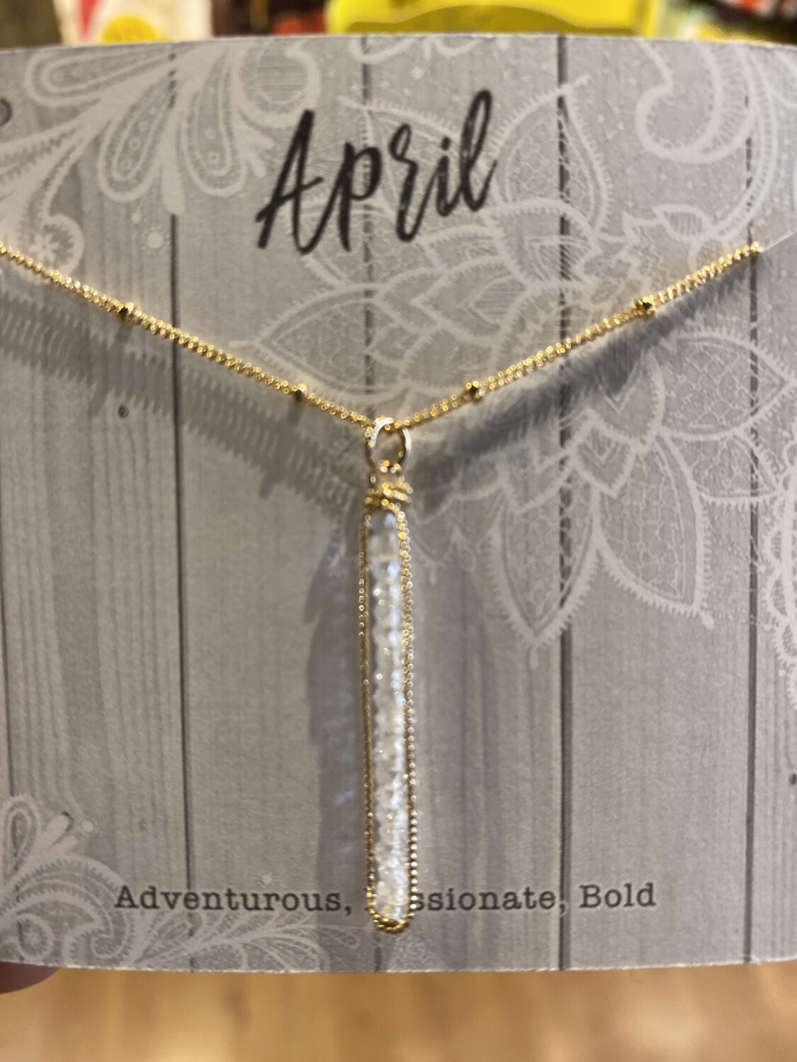 Necklace April