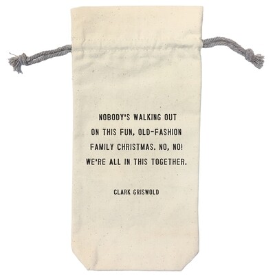 Nobody&#39;s walking out winebag