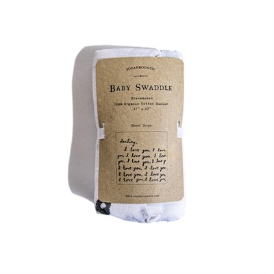 SB Letter for You swaddle