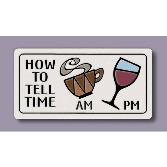 946 - How To Tell Time Magnet