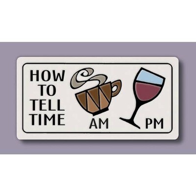 946 - How To Tell Time Magnet