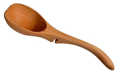 JS Lazy Ladle RH  w/spout 11.5&quot;