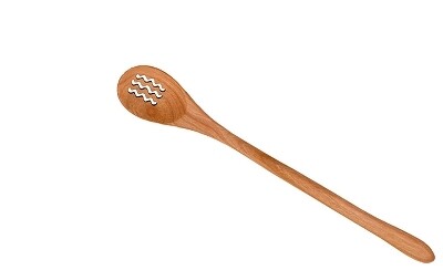 JS Olive spoon w/wiggles