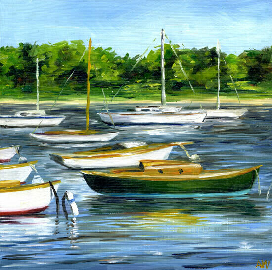 Boats 11x14