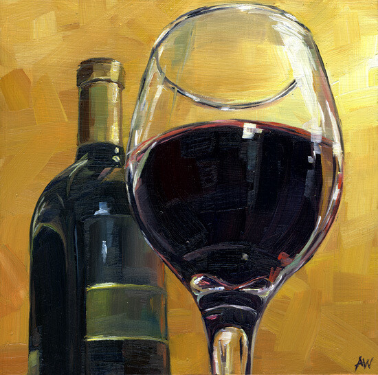 155 Red Wine 8x10