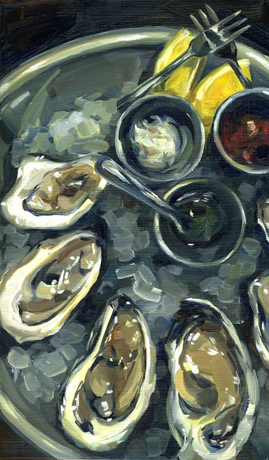 Oysters 8x10
