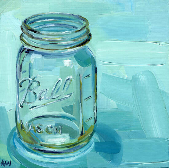 Mason Jar 8x10