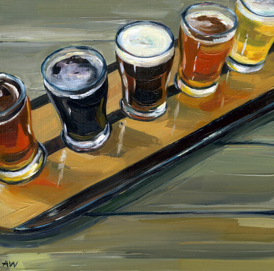 Beer Flight 8x10