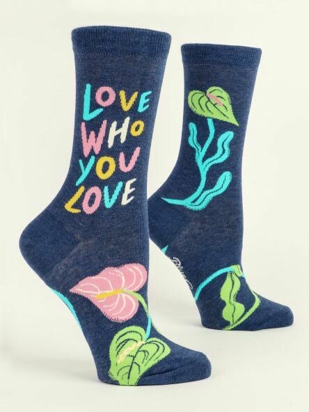 Love who you love Women&#39;s Sock FINAL SALE