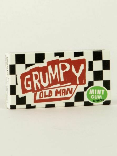 Grumpy old man Gum