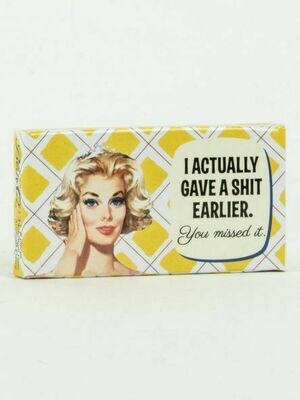 I actually gave a shit Gum