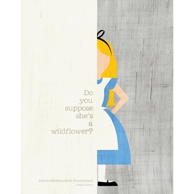 Alice in Wonderland 8x10 