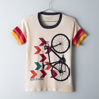 VT Chevron bike tee lg