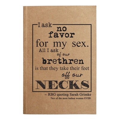 RBG Feet off our necks journal