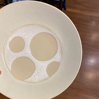 LK 9.5" white circle2 plate