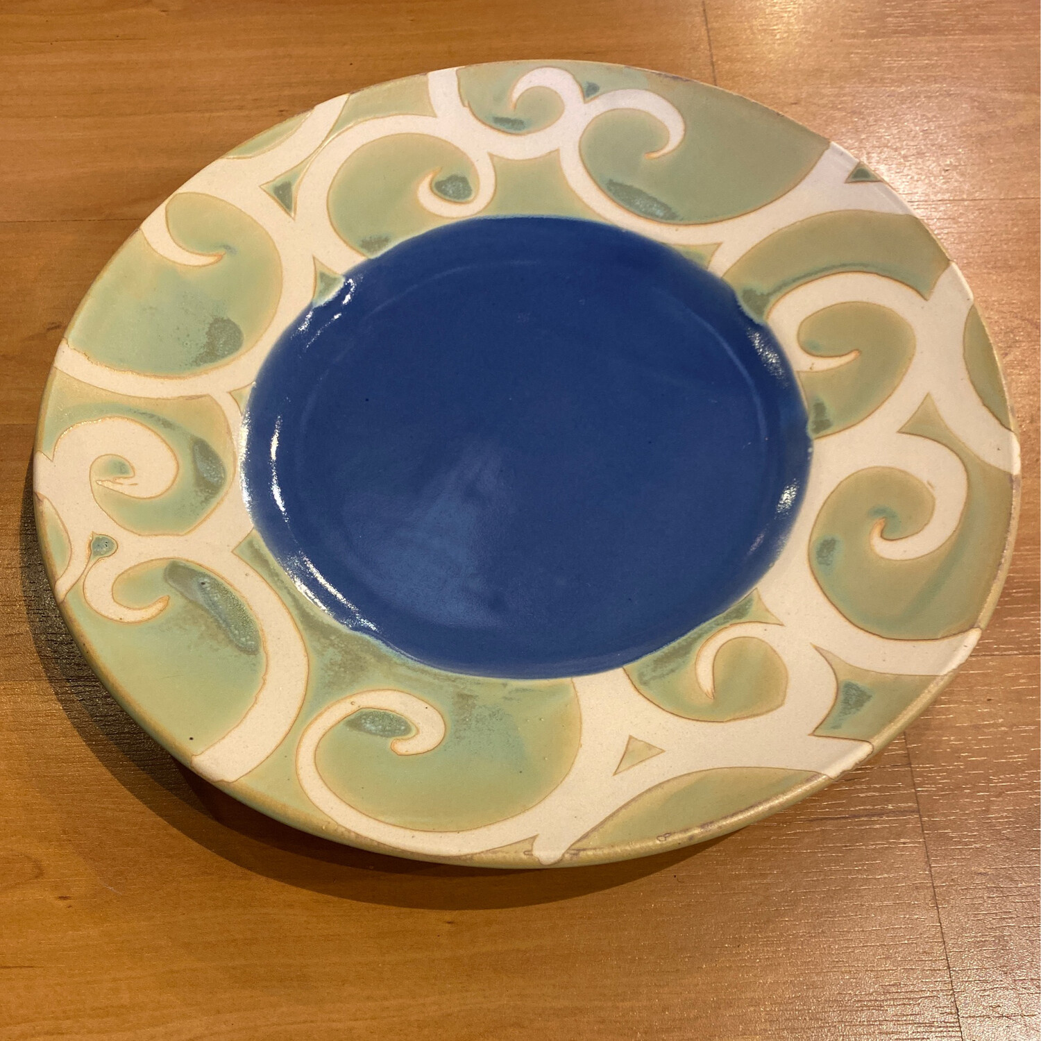 LK sage swirl 11.5&quot; platter