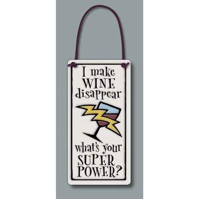 4066 - Wine Disappear Wall Art