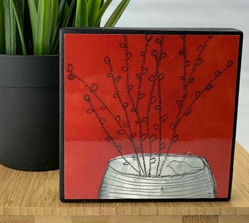 Red vase willows 4x4