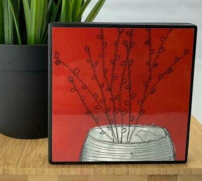 Red vase willows 4x4 Red vase willows 4x4