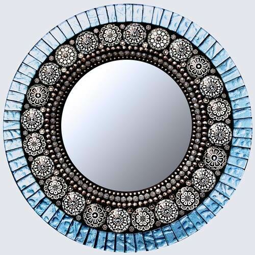 7&quot; silver haze mandala 