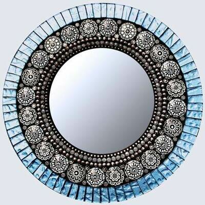 7&quot; silver haze mandala 