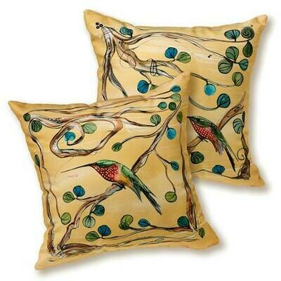 Hummingbird pillow 16 x 16