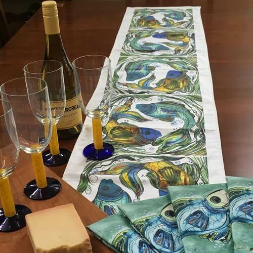 Fish runner 88&quot;x16&quot;