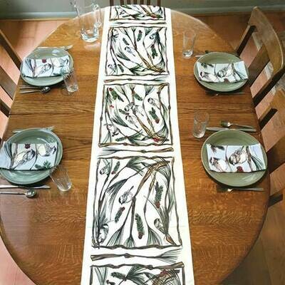 Chickadees runner 88&quot;x16&quot;