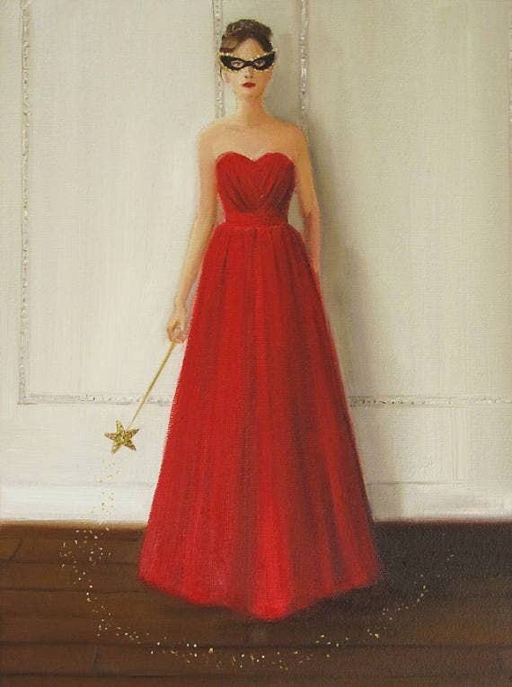 Fairy Godmother Art Print - 8.5 X 11