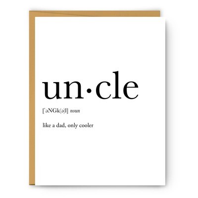 Uncle Card