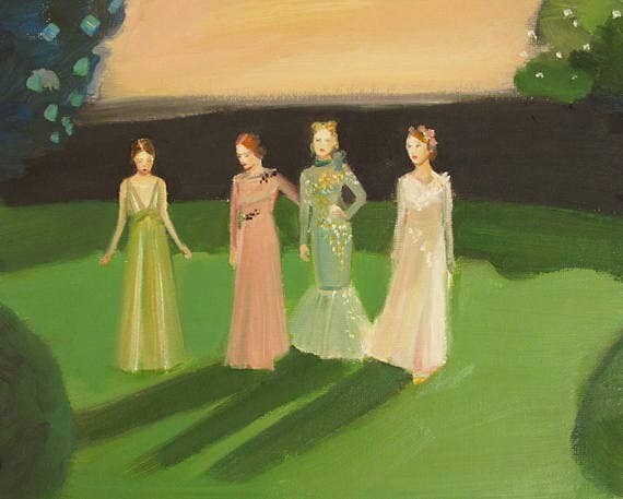 Lost Shadow Art Print - 8.5 X 11