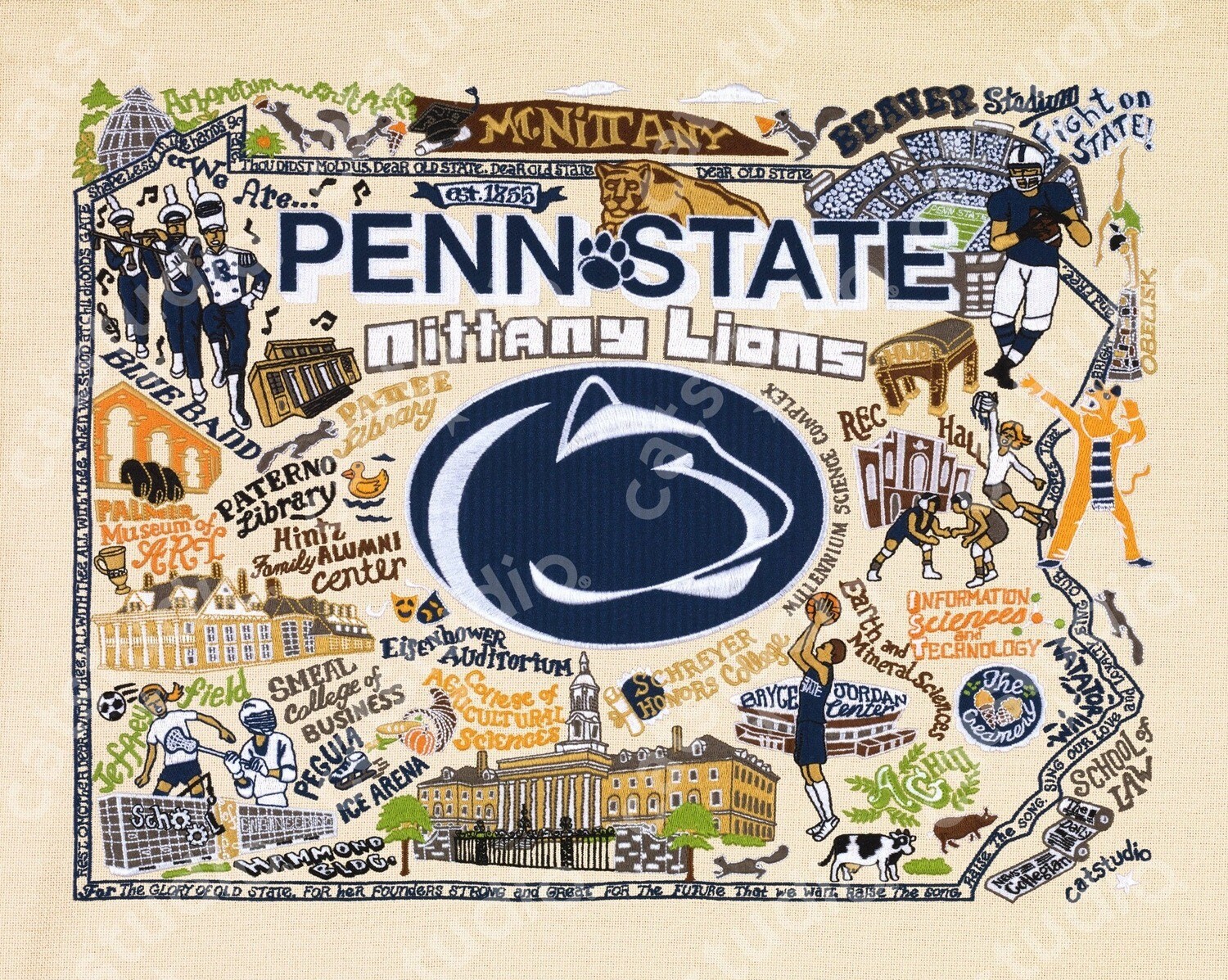 Penn State 8x10 print
