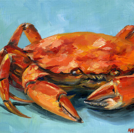 101 Crab 8x10