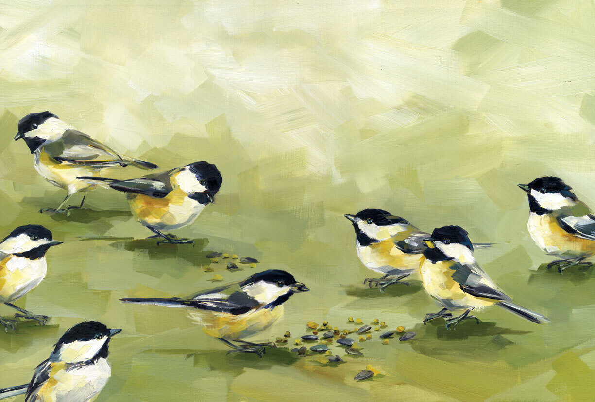 20B Cickadee picnic 8x10