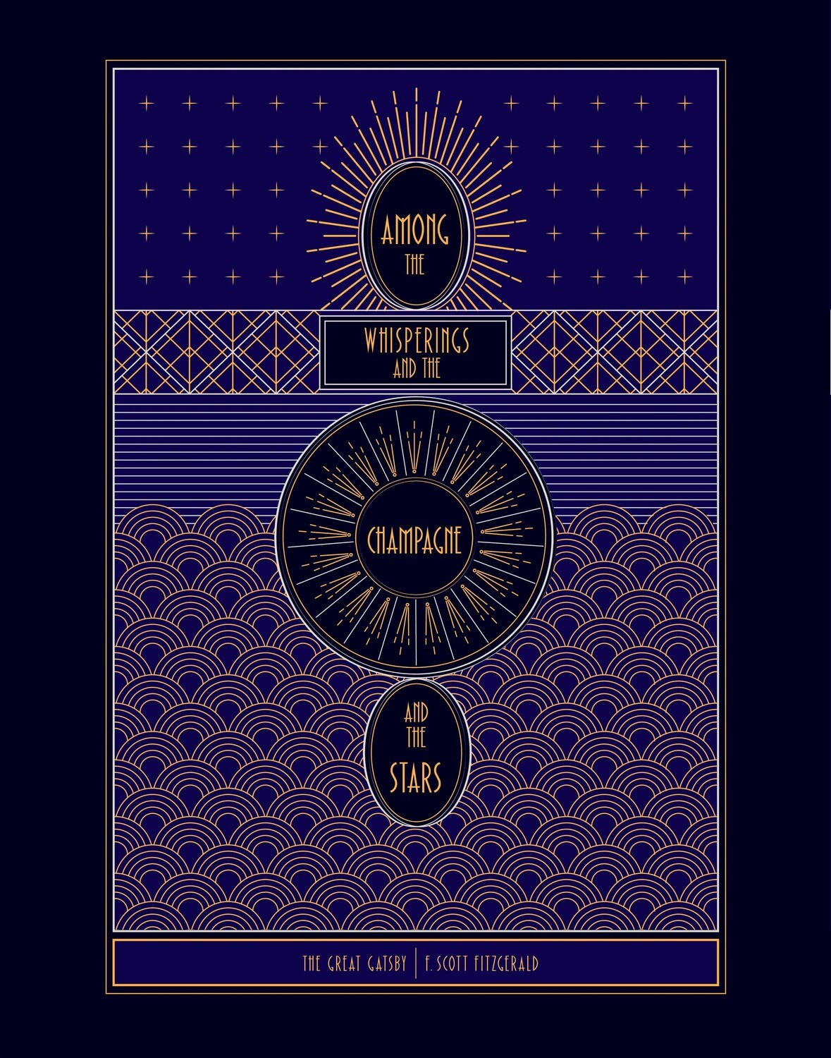 F. Scott Fitzgerald - The Great Gatsby Print - 8 x 10