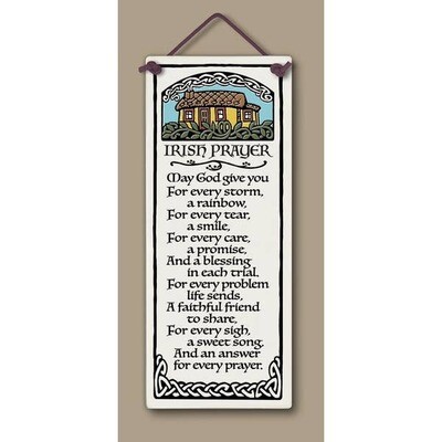330 - Irish Prayer Wall Art