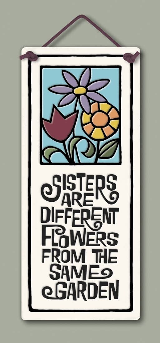 209 - Sister Flowers Wall Art