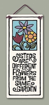 209 - Sister Flowers Wall Art