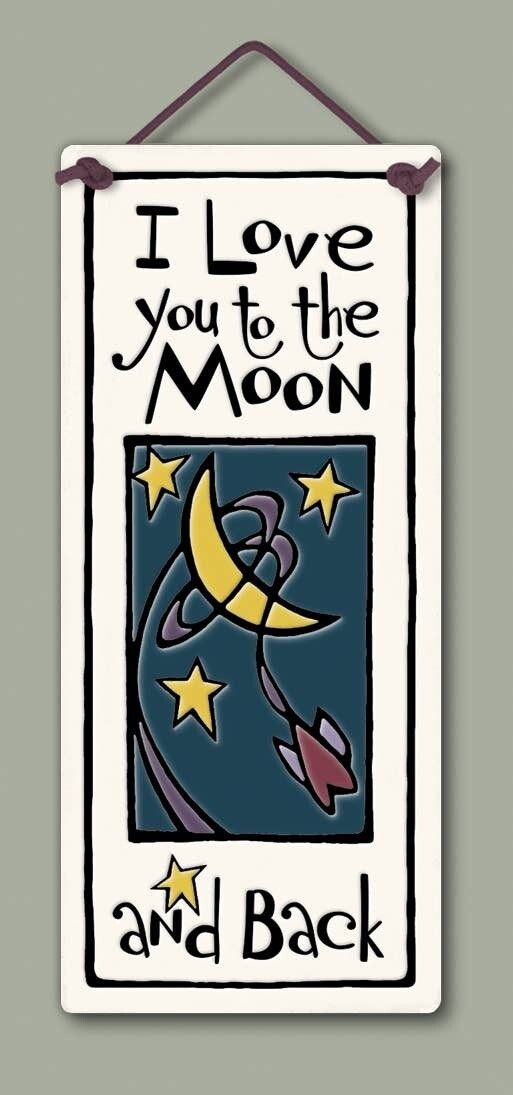 212 - Moon and Back Wall Art 212 - Moon and Back Wall Art