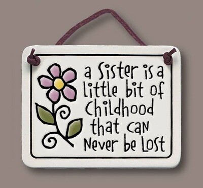 453 - Sister Childhood Wall Art