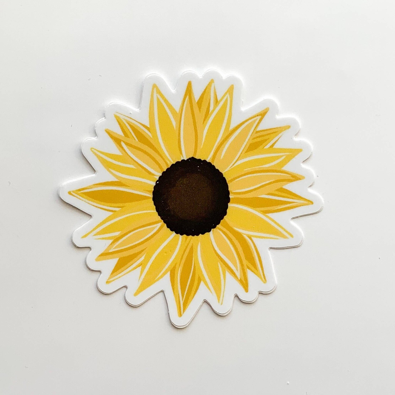 Sunflower Sticker 3x3in.