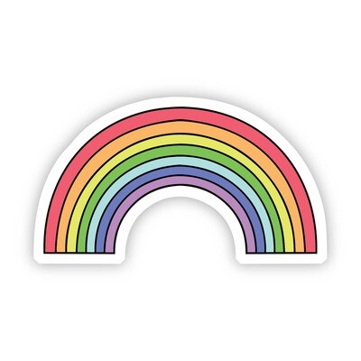 Multicolor Rainbow Aesthetic Sticker