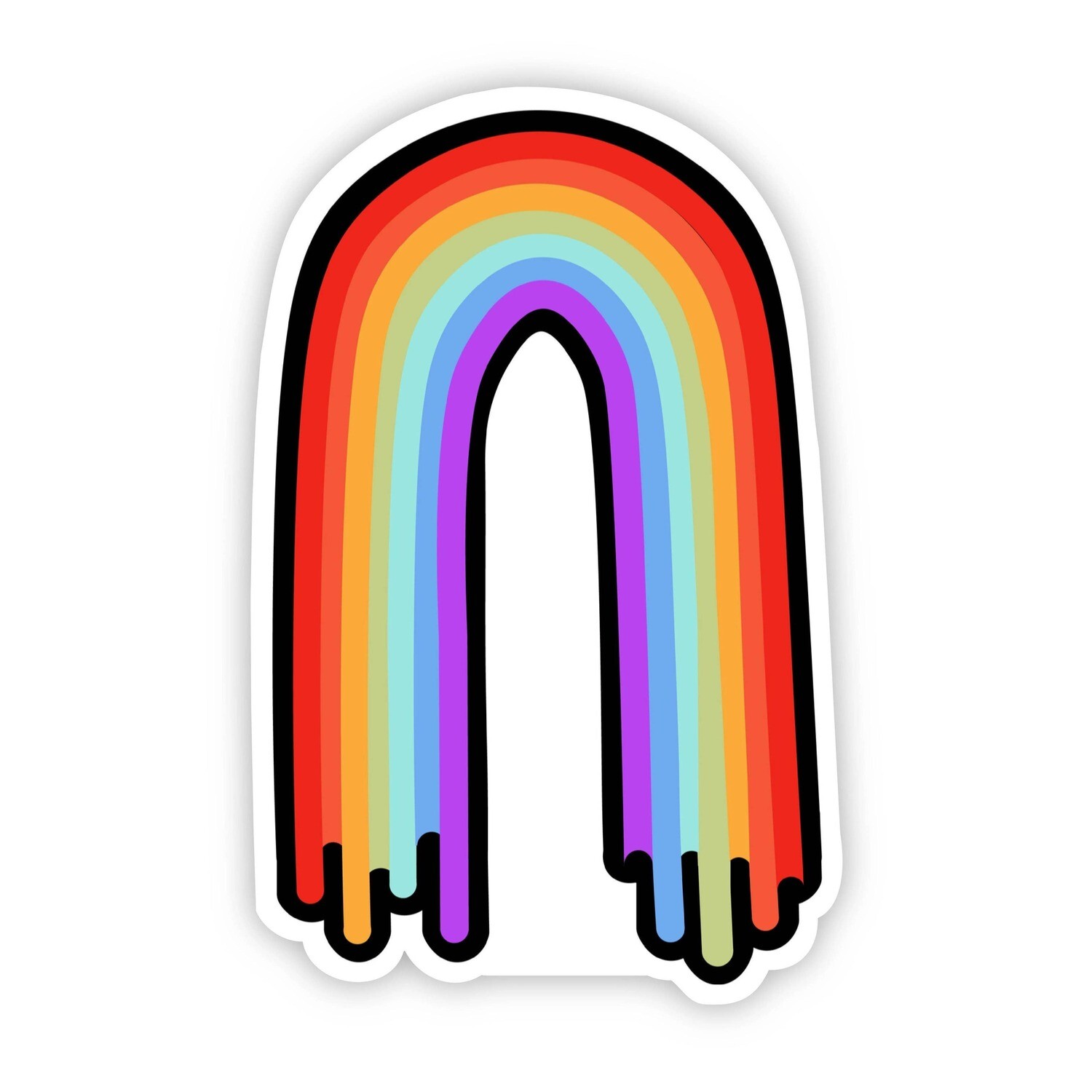 Trippy Rainbow Sticker