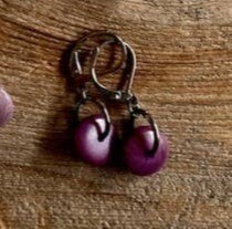 Small Dangle Purple